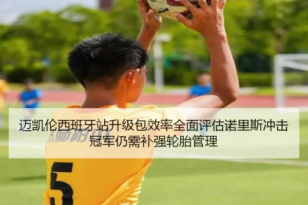 迈凯伦西班牙站升级包效率全面评估诺里斯冲击冠军仍需补强轮胎管理