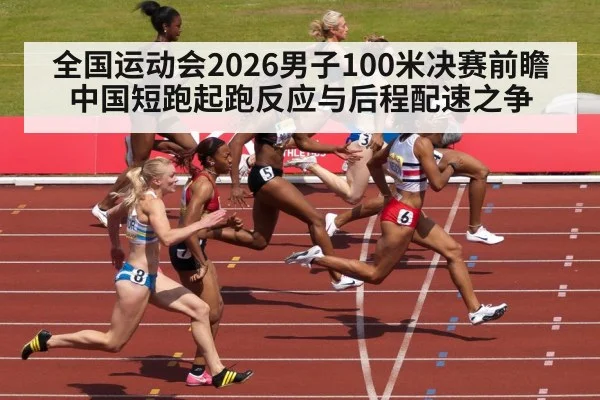 athlete sprinting 100 meters track
